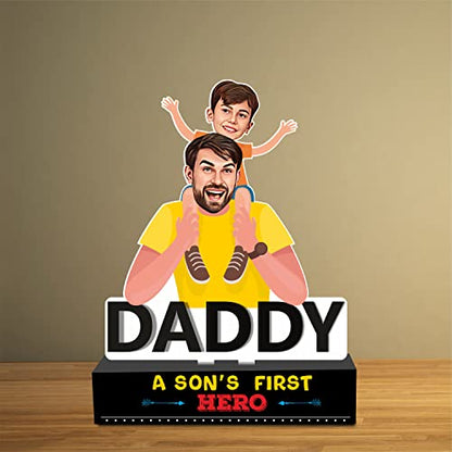 First Hero Dad – Best Caricature Gift for Your Dad