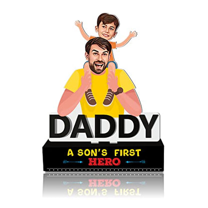 First Hero Dad – Best Caricature Gift for Your Dad