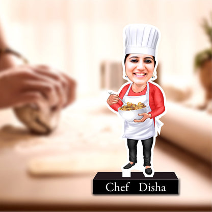 Master Chef Mom – Photo caricature standee