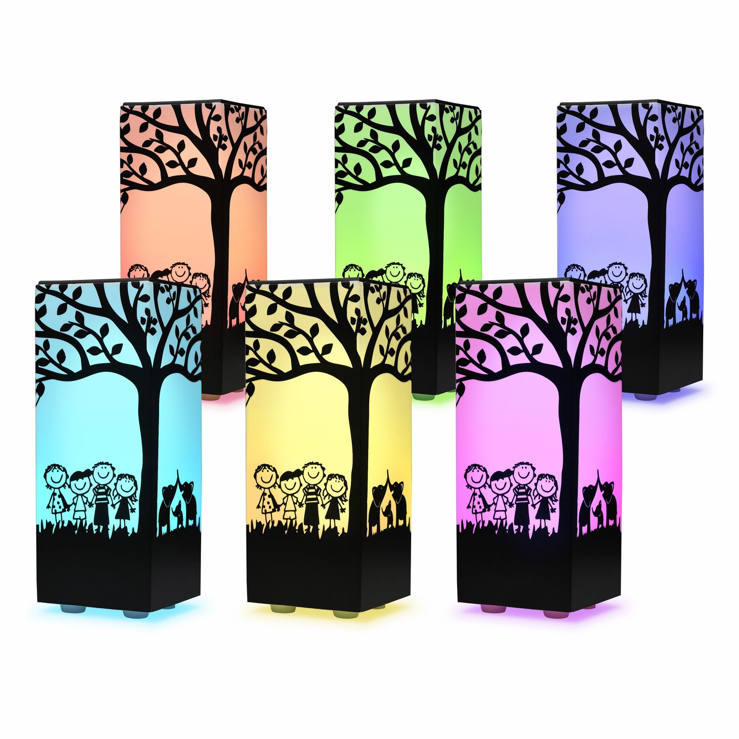 Telepathy Friendship Lamps - Under One Tree Design