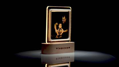 Memory-lit Personalized LED Photo Frame