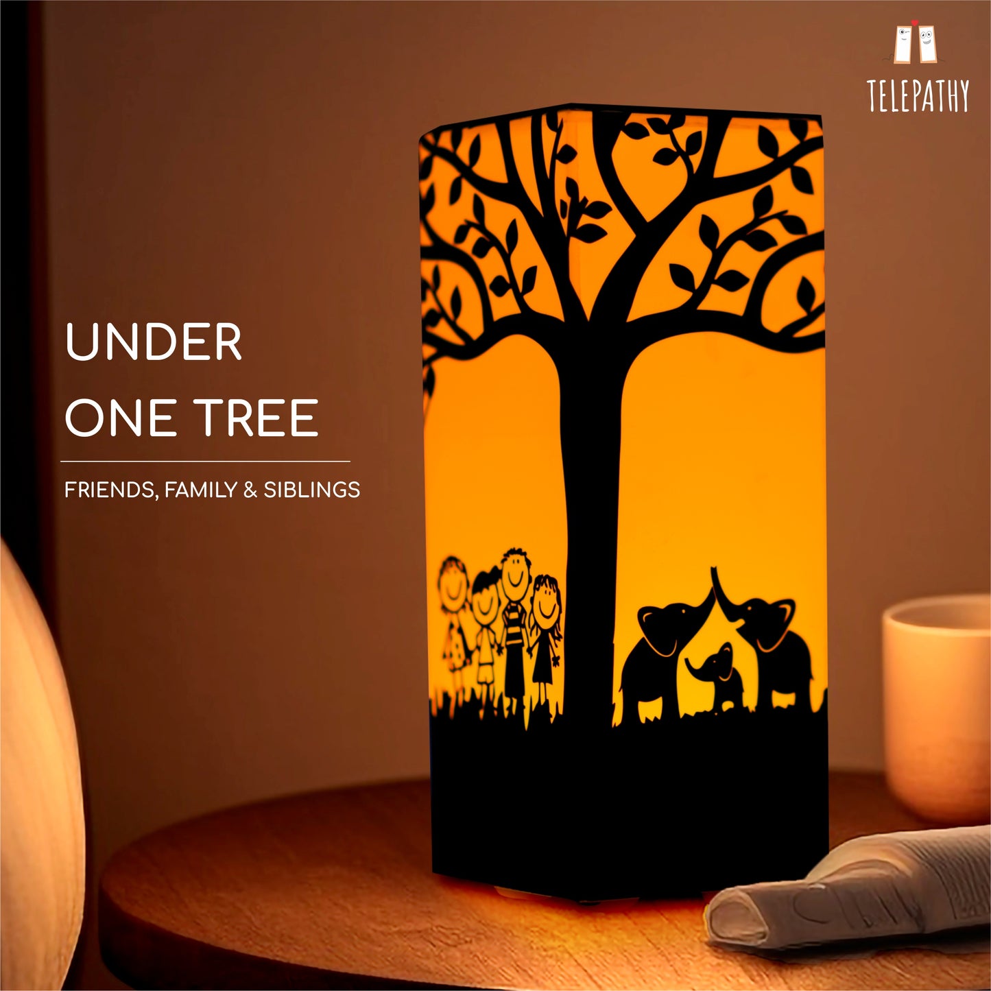 Telepathy Friendship Lamps - Under One Tree Design