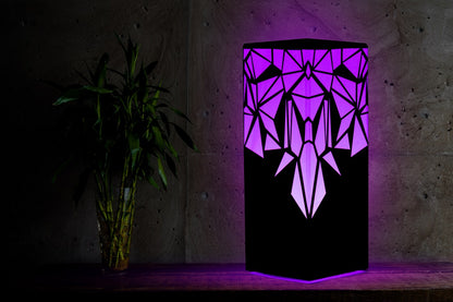 Friendship Lamps - Telepathy Raining Diamonds Design